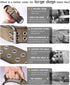 Large Dog Collar Heavy Duty - 2 Inch Wide with Handle for Extra Large Breeds, 22"-27"
