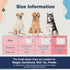130 Dog Diapers Liners Large, Ct, Super Absorbent Diaper Pads for Male and Female, Hook-and-Loop Tape Design Design