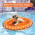 Pet Soft Dog Float Raft - Inflatable Swimming Float for Summer (Small, Orange)