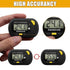 Fish Tank Digital Thermometer Aquarium Thermometer Reptile Thermometer Water Thermometer with MAX/MIN LCD Display Terrarium Water Temperature Test Aquarium Temperature Measurement (1, Orange, M)