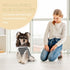 Etdane Dog Diapers Sanitary Panties - Physiological Period Shirts for Male and Female Dogs, White Stripe Large