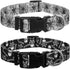 Medium Dog Collar Halloween Pack of 2, Breakaway Dog Collar for Holiday Use