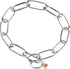Herm Sprenger Stainless Steel Long Link Chain Collar - 4 mm x 21 Inches