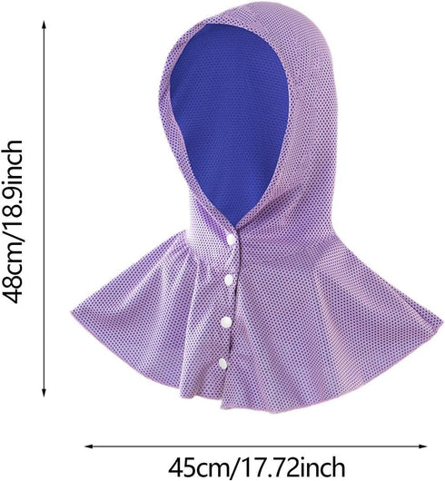 MotiveTech Hooded Towel, Ideal for Hiking, Fitness, And Camping, for Men And Women.