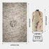 GRVCN Military Rain Poncho, Camouflage Raincoat, Outdoor Waterproof Lightweight