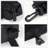 2 Pack Dog Poop Bag Dispenser - Leash Pet Dog Waste Bag Holder in Black