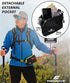 Sports Daypack Backpack, 10L Capacity, Lightweight for Day Hike with Extra Phone Pocket > WATER BLADDER NOT INCLUDED