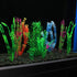 MyLifeUNIT Artificial Fish Tank Plants, 10 Pack Plastic Decorations for Aquariums