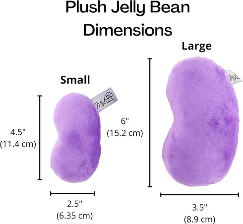 Set 4 Midlee Jelly Bean Easter Dog Toy- of (Large)