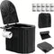 UOPBYEA Portable Camping Toilet for Adults With Urine Gel and Leak-Proof Bags, Washable