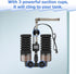 2 Nozzle 10-20 Aquarium Electric Sponge Filter with Submersible Water Pump Silence Motor for Shrimps,Bettas with Bio