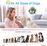 Bousnic Dog Shock Collar for 2 Dogs (8-120lbs), Waterproof Rechargeable Electric Training Collar with Remote, Beep