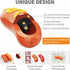 Hot Dog Squeaky Dog Toy, Interactive Rubber Chew Toy for Aggressive Chewers, Humorous Gift for Dog Lovers