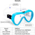 OMGear Diving Mask Snorkeling Gear - Kids Adult Snorkel Mask with Nose Cover for Scuba Diving