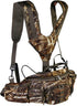 UNISTRENGH Hunting Camo Fanny Pack with Harness, Waist Pack Pouch for Hiking