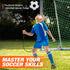 Soccer Training Equipment, Dribble Trainer for Juggling, Foot Control, Kicking Practice with Adjustable Cord