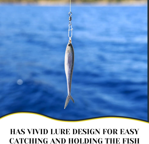 HEANUJJ Artificial Sinking Tuna Lure Soft Bait Practical Reusable Fishing Tool for Sea and Freshwater Fishing