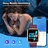 Fitness Tracker Watch with Blood Oxygen, Blood Pressure & Heart Rate Monitor, 50 Meters Waterproof Smart Watch for