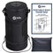 TioTie Boat Trash Can with 5.5in PVC Cross Opening, Large 26" Marine Garbage