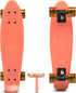 Skatro Mini Cruiser Skateboard - 22x6 inch Retro Style Plastic Board