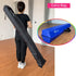 6 10 MARFULA Balance Beam - Folding Floor Gymnastics Equipment for Kids, Non Slip Base - FT to FT for Home Gym Use