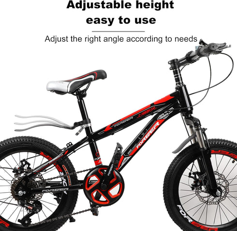 Oumers Children's Portable Bicycle Fenders, Adjustable Front and Rear Mud Guard for 12/14 Inch Bikes, Easy Install