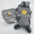 Cute Dog Hoodie Sweater Tracksuit Coat, Winter Pajamas for Small Medium Big Dogs, Grey (3X-Large)