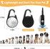 Dog Collar Light, 4 Modes for Night Walking, Rechargeable Clip On Dog Lights, IP68 Waterproof