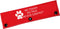 Funny Dog Leash Sleeve, No Touch No Talk No Eye Contact Alert Tag, Pet Birthday Gift