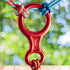TRIWONDER Rescue Figure 8 Descender, 35kN 50kN Aluminum Rappelling Belay Gear, Climbing Rigging Plate Downhill