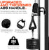 Gym Exercise Handles for Cable Machine Pulleys, Resistance Band, and Strength Trainer Accessories