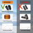 Hand Warmers Rechargeable, 10000mAh Split-Magnetic 2 Pack, Electric Reusable Power Bank for Outdoor Winter
