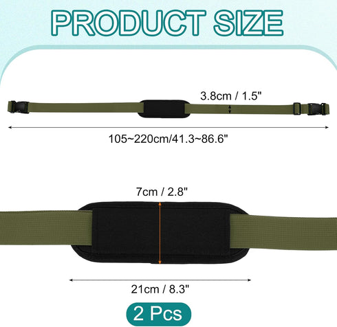 Universal Heavy Duty Carry Straps for Beach Chairs