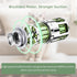 NOEMOCY 5 1 Dog Vacuum for Shedding Grooming, Cordless Dog Grooming Kit with Strong Suction for Dogs and Cats, Low