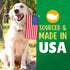 Lucky Premium Treats Sweet Potato Straws - Single Ingredient Vegetable Dog Treats, 13 oz Bag