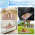 imiBBWQu Summer 27" 22" Dog Cooling Mat Pretty Air Balloons Cooling Sofa Mat Washable Pet Pad Bed Dog Couch Bed
