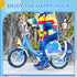 Kids Bike Kickstand for 16 Inch Wheel Bicycle, Single-Side Rear Mount Support Racks Blue for Boys and Girls