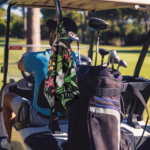 montela Golf Towel, Magnetic Golf Towel for Bags with Clip, Microfiber Fabric for Strong Hold