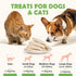 MON2SUN 9.2oz Freeze Dried Chicken Breast Dog & Cat Treats - Whole Cut, Single Ingredient, High Protein, Grain & Gluten