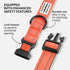CollarDirect Reflective Dog Collar with Quick Release Buckle for Small, Medium, Large Dogs or Puppies - Nylon Suitable
