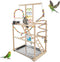 Bird Playground, Parrots Playstand for Small to Medium Birds, Perch Stand with