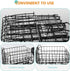 Backpack Universal Foldable Rear Shelf Bike Basket Thickened Steel Cycling Cargo Basket for Mountain Bikes Pet Carrier