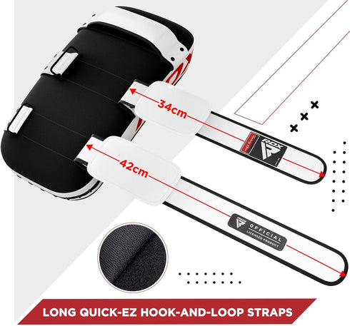 MMA, Elbow RDX Muay Thai Pad for Training, Curved Kickboxing kicking strike Shield, Coaching Kick Boxing, Martial Arts