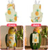 Fiyooau 7 Pcs Bird Diaper - Reusable Parrot Diaper with Waterproof Inner - Cute Chicken Pants Pet Diapers Nappy