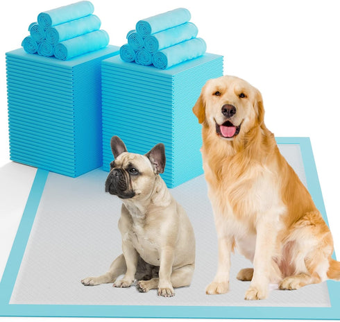 SUGUNING 60 Count Dog Pee Pads Extra Large,32"X 36"Pet Training Pads,Disposable Pet Potty