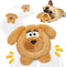 COPHCY Moving Dog Ball, Jumping Squeaky Interactive Dog Toys, Plush Chew Toys for