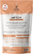 Canine Cravers Single Ingredient Dog Treats – Premium Lamb Fillets - Human Grade Air Dried Hypoallergenic Pet Food – Grain, Gluten, and Soy Free – 100% All Natural – 5.3 oz Bag