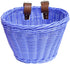 Girls Bike Accessories Kit, Hand Woven Bicycle Basket, Child Bike Wheel Spoke Beads, Bike Streamers, Horn Bell, Stickers