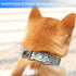 Adjustable Pet Collar with Metal Buckle, Cute Colors for Small Medium Large Dogs, Breathable Soft (Medium, Red Blue)