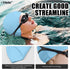 Tripsky Silicone Swim Cap - Comfortable Bathing Cap for Curly Short Medium Long Hair, Swimming Cap for Women and Men,
